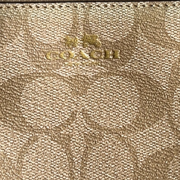 Coach Tan Wristlet Clutch - Picture 6 of 14